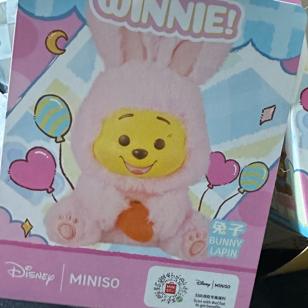 BUNNY Plush Toy - Pink